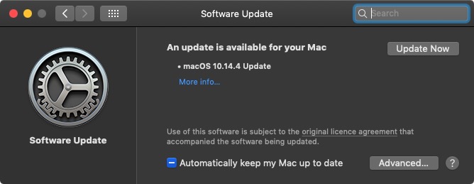 what is the newest version of mac software
