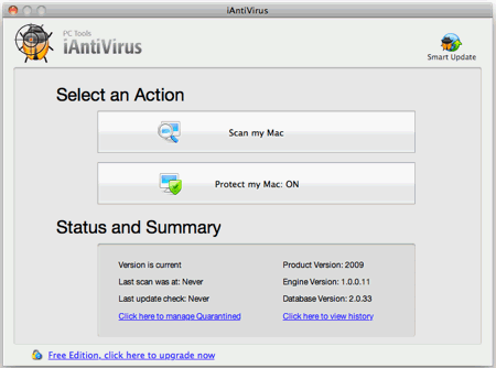 Free antivirus software for mac os x 10.6.8